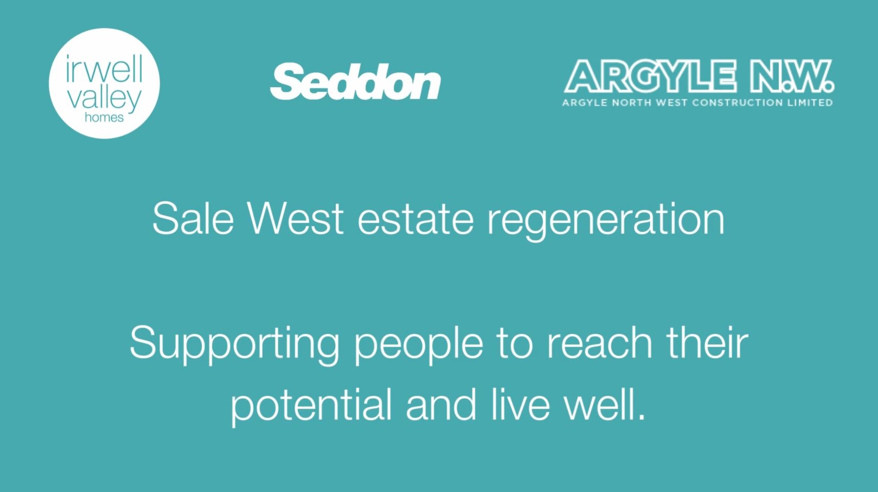 Sale West estate regeneration - supporting people to reach their potential and live well