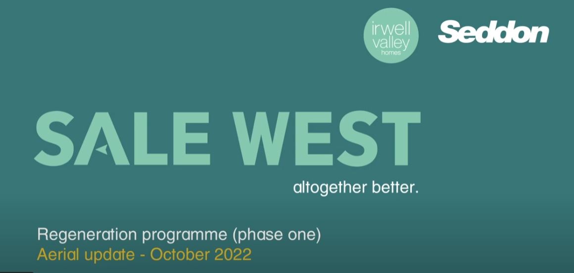 Sale West Regeneration Programme Aerials Update (October 2022)